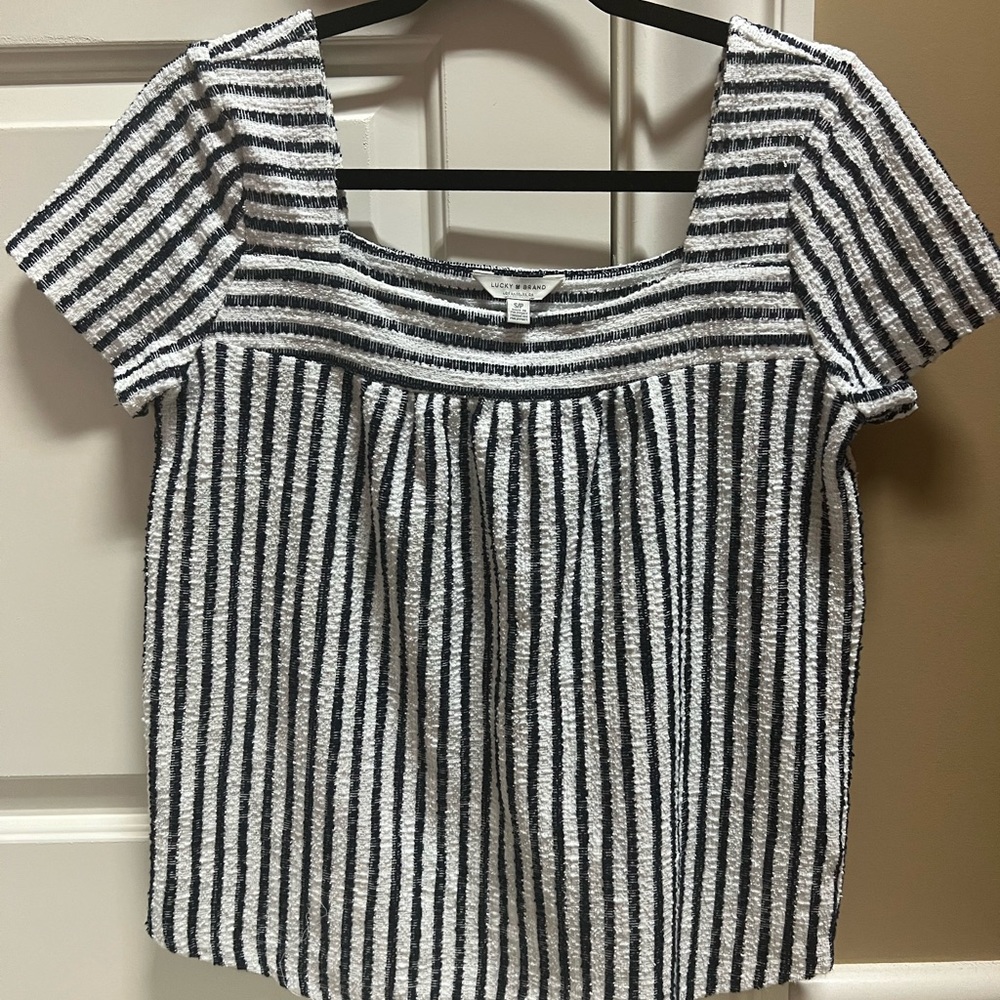 Lucky Brand Small Boucle top